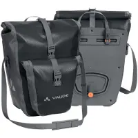 Vaude Aqua Back Plus, vanntett sykkelveske, svart