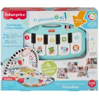 Fisher Price Pianoteppe Med Lys Og Lyder-spark Og Spill