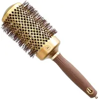 Olivia Garden Expert Blowout Shine hårstyling og tørkebørste Gull/Brun 55mm