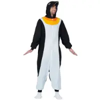 My Other Me Stor Kigurumi Pingvin Kostyme Med Hette Og Hale