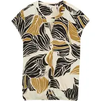 Tom Tailor 1045238 Kort Ermet Bluse