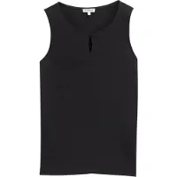 Tom Tailor Fabric Mix Crew Neck Ermeløs T-skjorte
