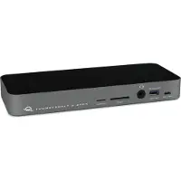 OWC Thunderbolt 3 Dock - Dokkingstasjon - Thunderbolt 3 - Mini DP - 1GbE - 85 watt
