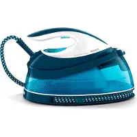 Philips PerfectCare Compact GC7840 - Dampstrykejern med automatisk slukking - såleplate: SteamGlide - 2400 W