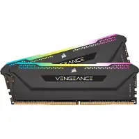 Corsair Vengeance RGB PRO SL DDR4-3200 - 32GB - CL16 - Dual Channel (2 pcs) - AMD Optimized - Svart med RGB
