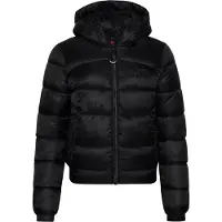 Superdry for woman. W5011590A Sports quilted jacket Sports black (S), Casual, Sustainable, Recycled nylon