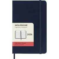 Moleskine Classic Hard 12M Daily Pocket Sapphire Blue 2026