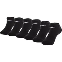 Nike Sokker - Ytelse Basic Lav - 6-pack - Svart - - 27/35 - Sokker