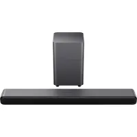 TCL S55 Series S55HE - Lydplankesystem - for TV - 2,1 kanaler - trådløs - Bluetooth - svart