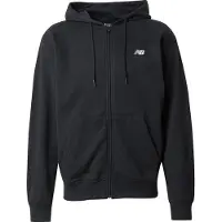 New Balance Sport Essentials Logo French Terry Genser Med Hel Glidelås
