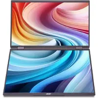 Acer PD163Qsmiuux - PD3 Series - LED-skjerm - 16" (15.6" synlig) - portabel - 1920 x 1080 Full HD (1080p) @ 60 Hz - IPS - 250 cd/m² - 800:1 - 8 ms ...