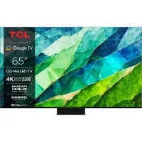 TCL 65C855 - 65 Diagonalklasse C855 Series LED-bakgrunnsbelyst LCD TV - QLED Pro - Smart TV - Google TV - 4K UHD (2160p) 3840 x 2160 - HDR - Quantum Dot, Mini-LED