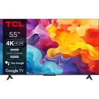 TCL 55P655 - 55 Diagonal klasse - P655 Series LED-bagbelyst LCD TV - 4K HD Pro - Smart TV - Google TV - 4K UHD (2160p) 3840 x 2160 - HDR -