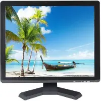 Ernitec - LED-skjerm - 17 - 1280 x 1024 - 250 cd/m² - 1000:1 - 5 ms - HDMI, VGA, BNC (sammensatt) - høyttalere - svart