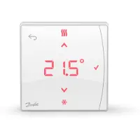 Danfoss Icon2 RT wireless room thermostat w/display w/mounting