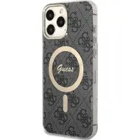 GUESS 4G MagSafe-etui for iPhone 14 Pro Max - svart