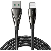 JOYROOM Pioneer USB-kabel - USB til Lightning 3A 1,2m - Sort