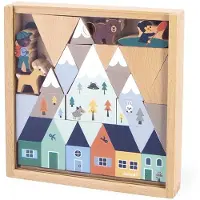 Janod blokker og figurer 35 el. White Valley Cross Roads 2+