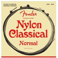 Fender 130 Classical Nylon Clear Silver Ball End Strenger 28-43