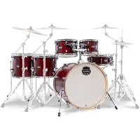 Mapex Mars Maple 22 7pc Studioease Shell Pack Merlot Satin