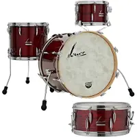Sonor Vintage 20 4pc Shell Pack w/Free Snare Vintage Red Oyster