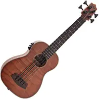 Kala Fretted U-Bass Electro-Acoustic Ukulele Exotic Mahogany