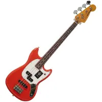 Fender Player II Mustang Bass PJ RW Coral Red