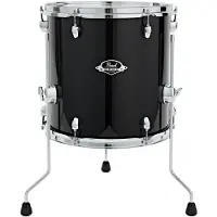 Pearl EXX Export 14 x 14 Floor Tom Jet Black