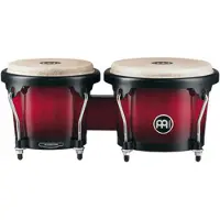 Meinl Percussion Headliner Wood Bongos Wine Red Burst