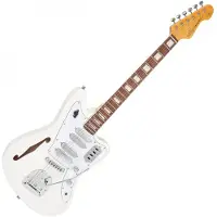 Vintage REVO Surfmaster Quad Thinline Offset Metallic White