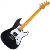 Flight Pathfinder Tenor Electric Ukulele Trans Black