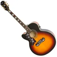 Epiphone EJ-200SCE Electro Acoustic LH Vintage Sunburst
