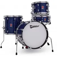 Premier Artist Heritage 18" 4-stk Sargpakke Blue Pearl