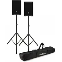 Electro-Voice ZLX-8 G2 Passive PA Speakers with Stands