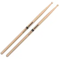 Promark Finesse 5B Long Maple Drumsticks Small Round Wood Tip