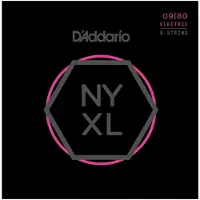 D'Addario NYXL0980 8-String Electric Guitar Strings Super Light