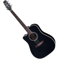Takamine EF341SC Left-Handed Electro Acoustic Black - Ex Demo