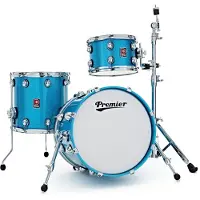 Premier Genista Heritage 18" 3-del Shell Pack Aqua Sparkle