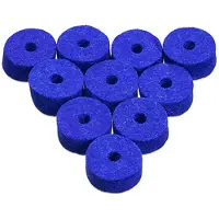 Ahead Blue Wool Cymbal Felts 10 Pack