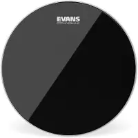 Evans Hydraulic Black Drum Head 6"