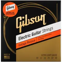 Gibson Vintage Reissue Guitar Strings Ultra-Light 9-42