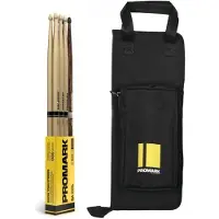 Promark Stick Bag & Rebound 5A Hickory Sticks Bundle