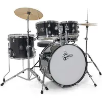 Gretsch drums Gretsch Renegade 20" Drum Kit With Hardware & Cymbals Black Mist