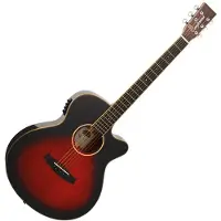 Tanglewood TW4TLCE Winterleaf Thinline Super Folk Electro Acoustic Autumn Vintage Burst Gloss