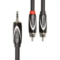 Roland 1/8 TRS - Dobbel RCA Kabel for Sammenkobling 5 fot/15 m