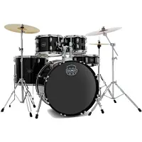 Mapex Comet Series 22 Drum Kit Dark Black w/Ride Cymbal