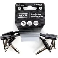 Mxr TRS Ribbon Patch Cable 3 Pack 3 Inch