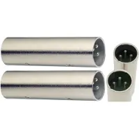 Stagg 2x Symetrical Male XLR / Symetrical Male XLR Connector