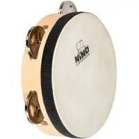 Nino by Meinl 6" Headed Wood Tambourine 1 row