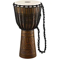 Meinl Headliner Artifact Series 12" Rope Tuned Djembe Brown